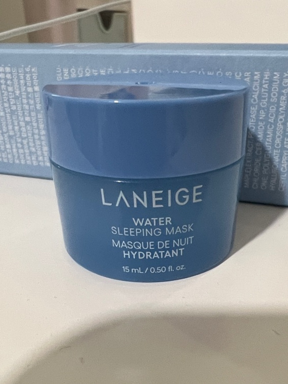 LANEIGE Water Bank Aqua Facial 30ml Serum with Sleeping Masks – Cica & Water - Picture 3 of 12
